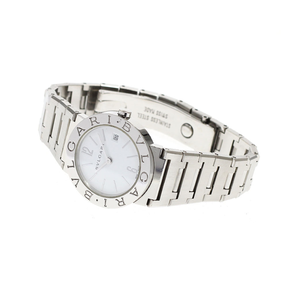 BVLGARI BVLGARIBVLGARI BB26SS Date White Dial Quartz Ladies Watch_910427