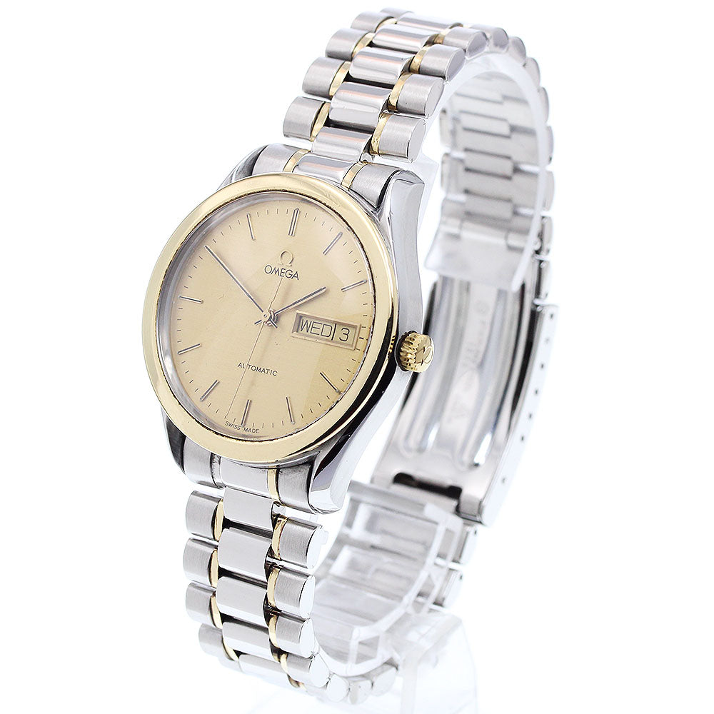 OMEGA Classic 5120.10 YG2 tone day date gold Dial Automatic Men's Watch_910447