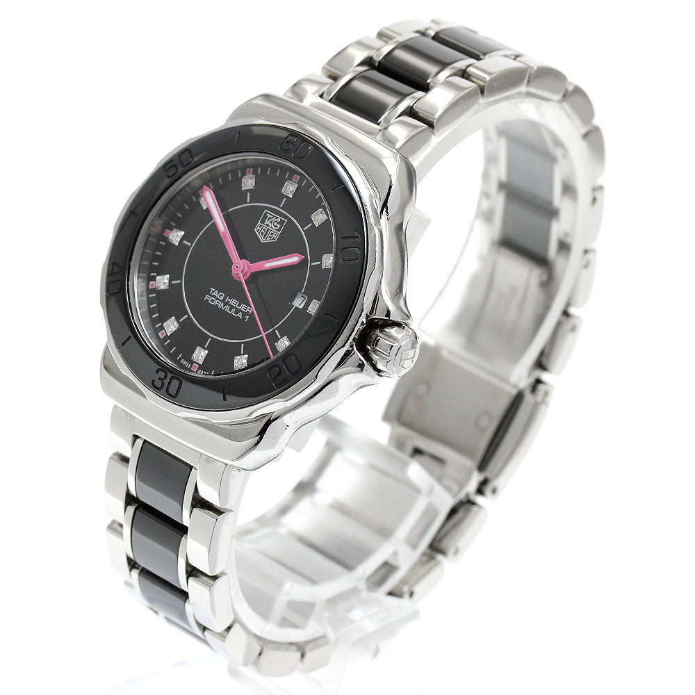 TAG HEUER Formula 1 WAH131A 12P Diamond Date GEM Limited Quartz Ladies_910452