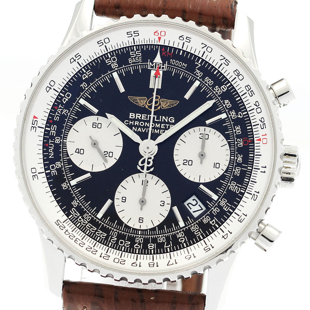 BREITLING Navitimer A23322 Chronograph black Dial Automatic Men's Watch_910456