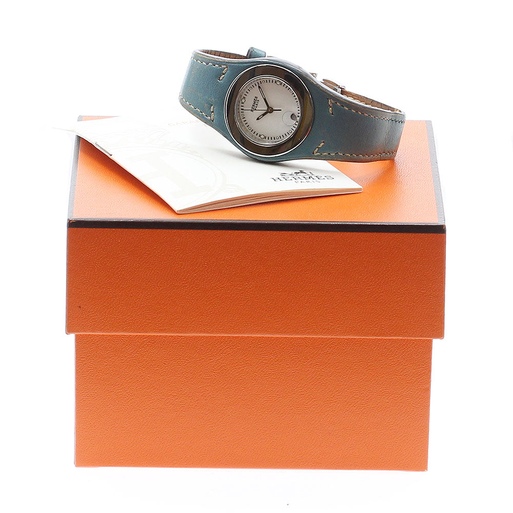 HERMES Arne HA3.210 Date white Dial Quartz Ladies Watch_910457