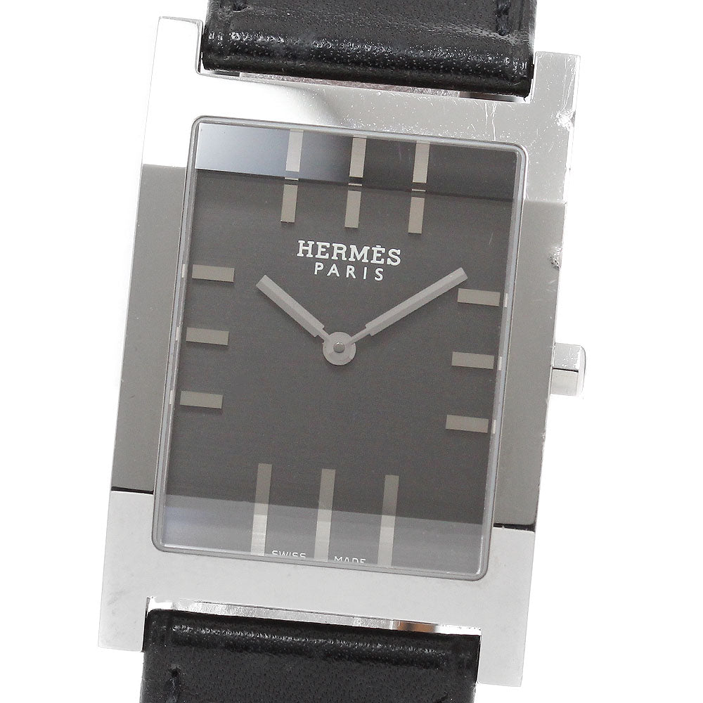 HERMES tandem TA1.710 gray Dial Quartz Men's Watch_910463