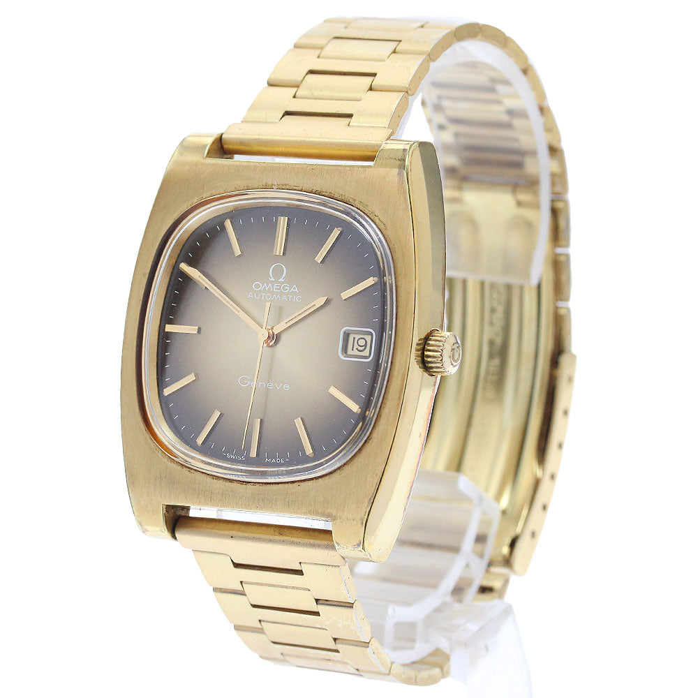 OMEGA Geneve 166.0190 Cal.1021 Date gold Dial Automatic Men's Watch_910470