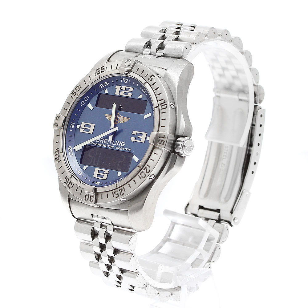 BREITLING Aerospace E79362 blue Dial Quartz Men's Watch_910478