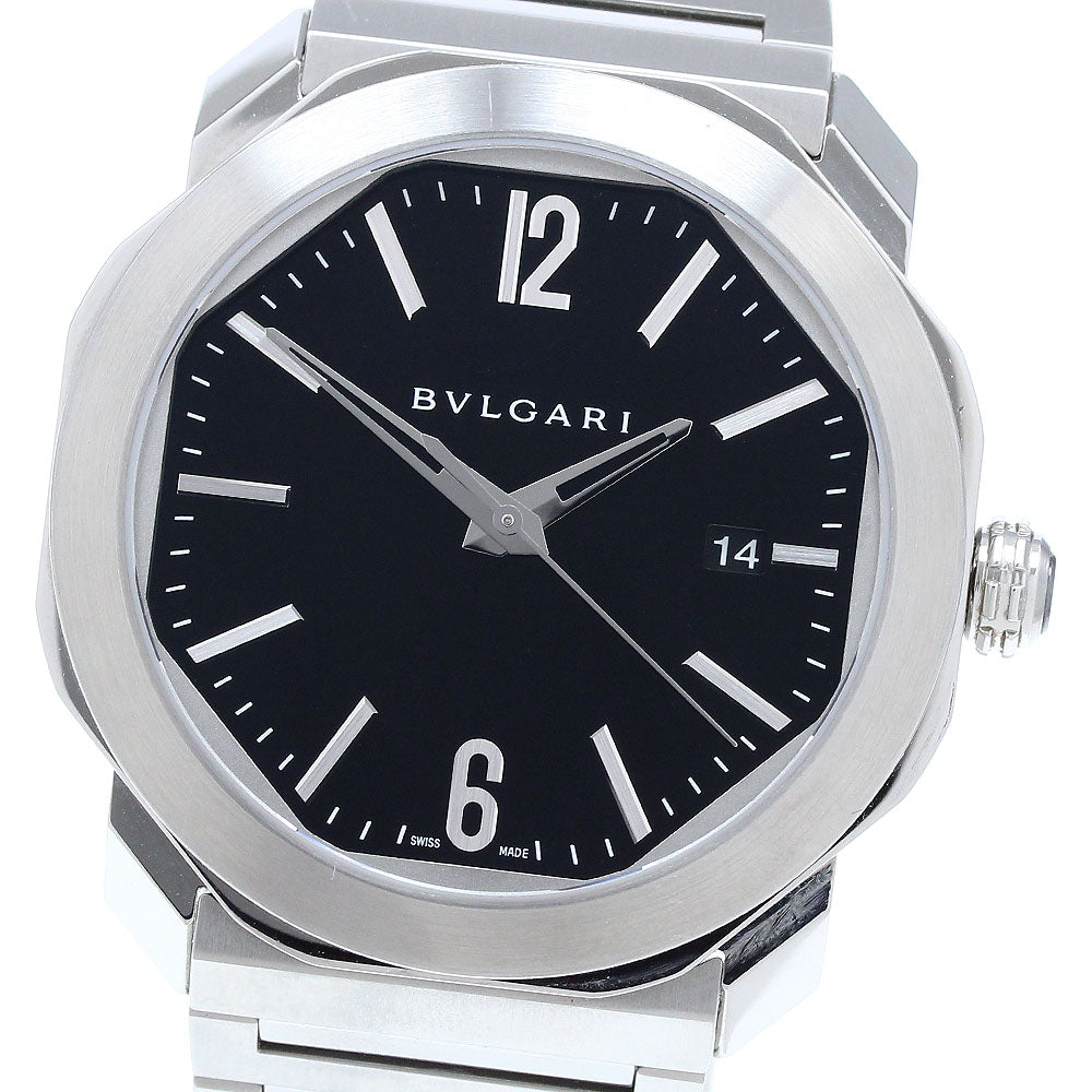 BVLGARI Octo 102704/OC41S Date black Dial Automatic Men's Watch_910548