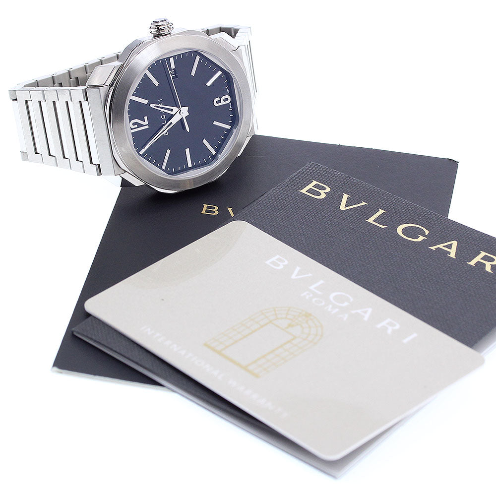 BVLGARI Octo 102704/OC41S Date black Dial Automatic Men's Watch_910548