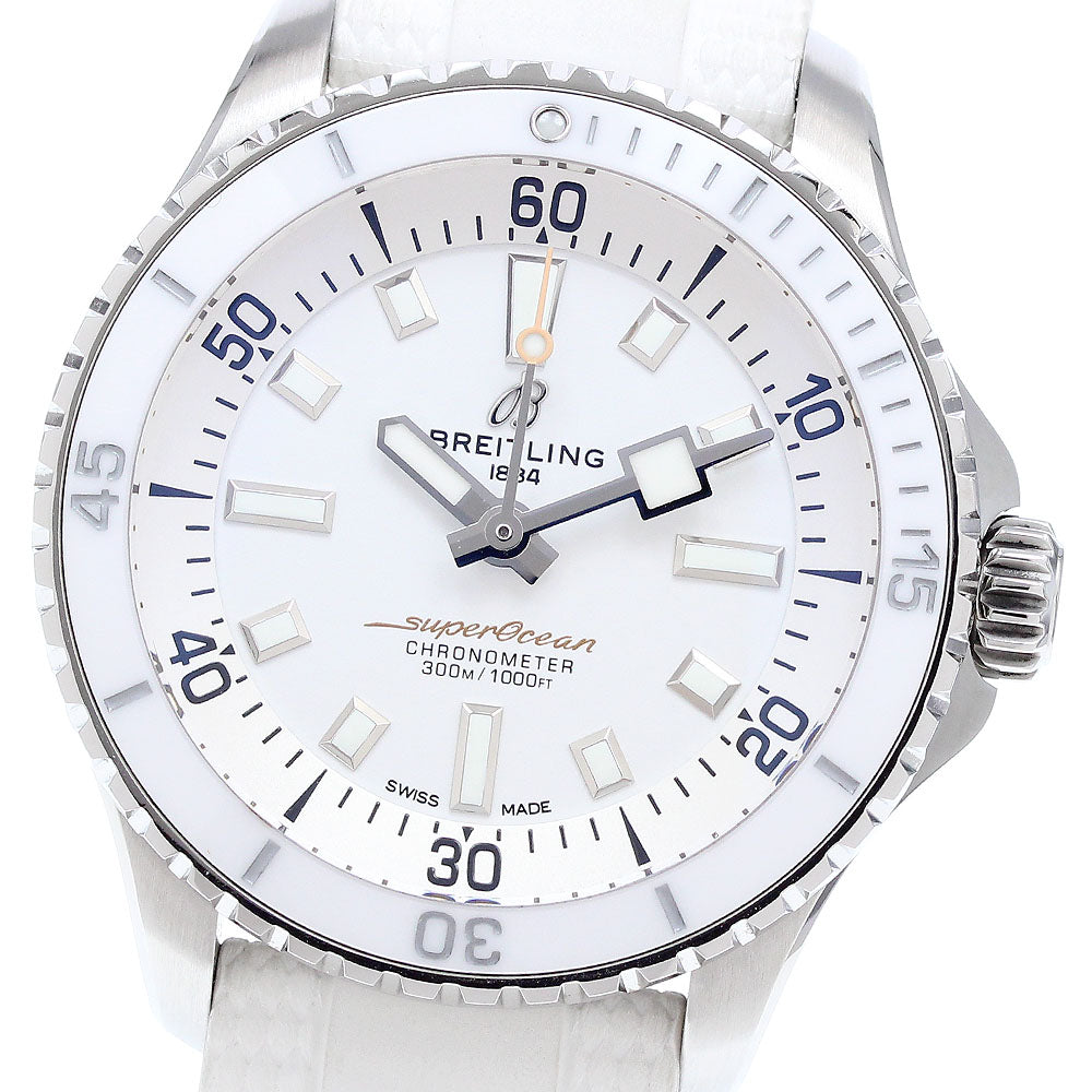 BREITLING Superocean Automatic 36 A17377 white Dial Automatic Boy's Watch_910554