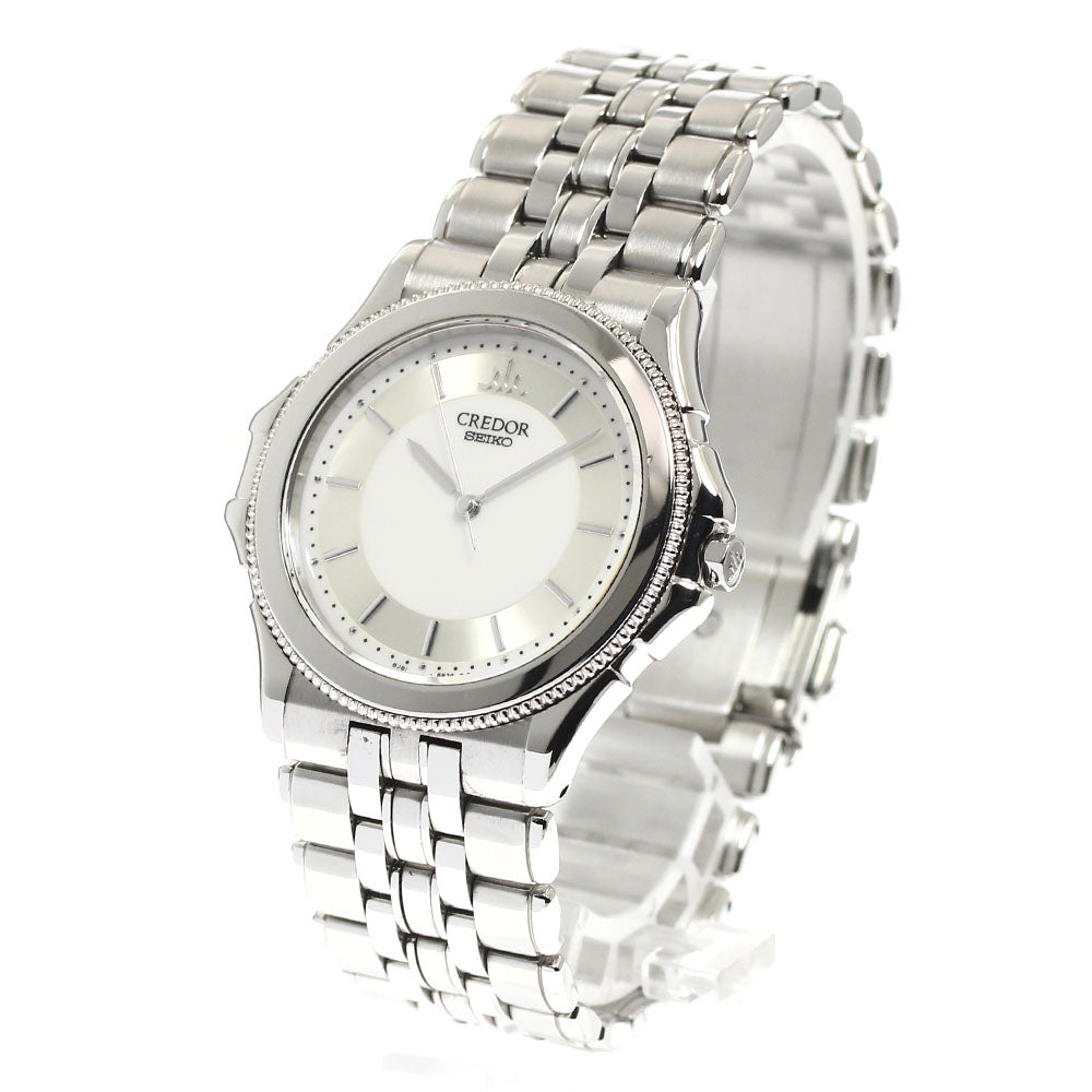 SEIKO CREDOR Pacificique GCBR035/8J81-6B70 WG bezel Quartz Men's Watch_910590