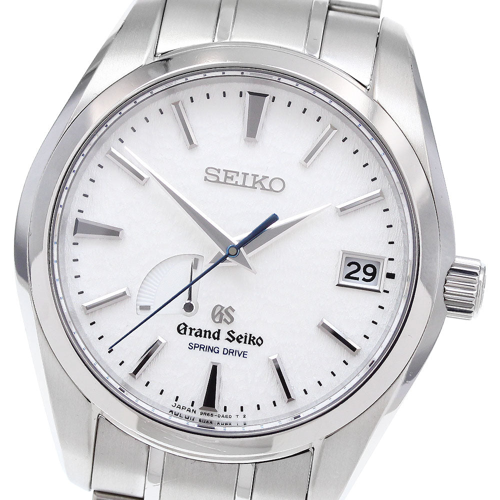 SEIKO Grand Seiko SBGA011/9R65-0AE0 white Dial Spring drive Men's Watch_910592