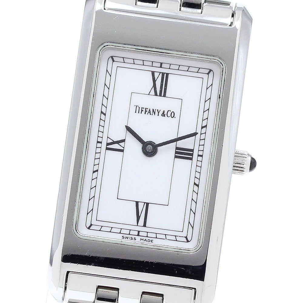 TIFFANY&Co. classic rectangular white Dial Quartz Ladies Watch_910597
