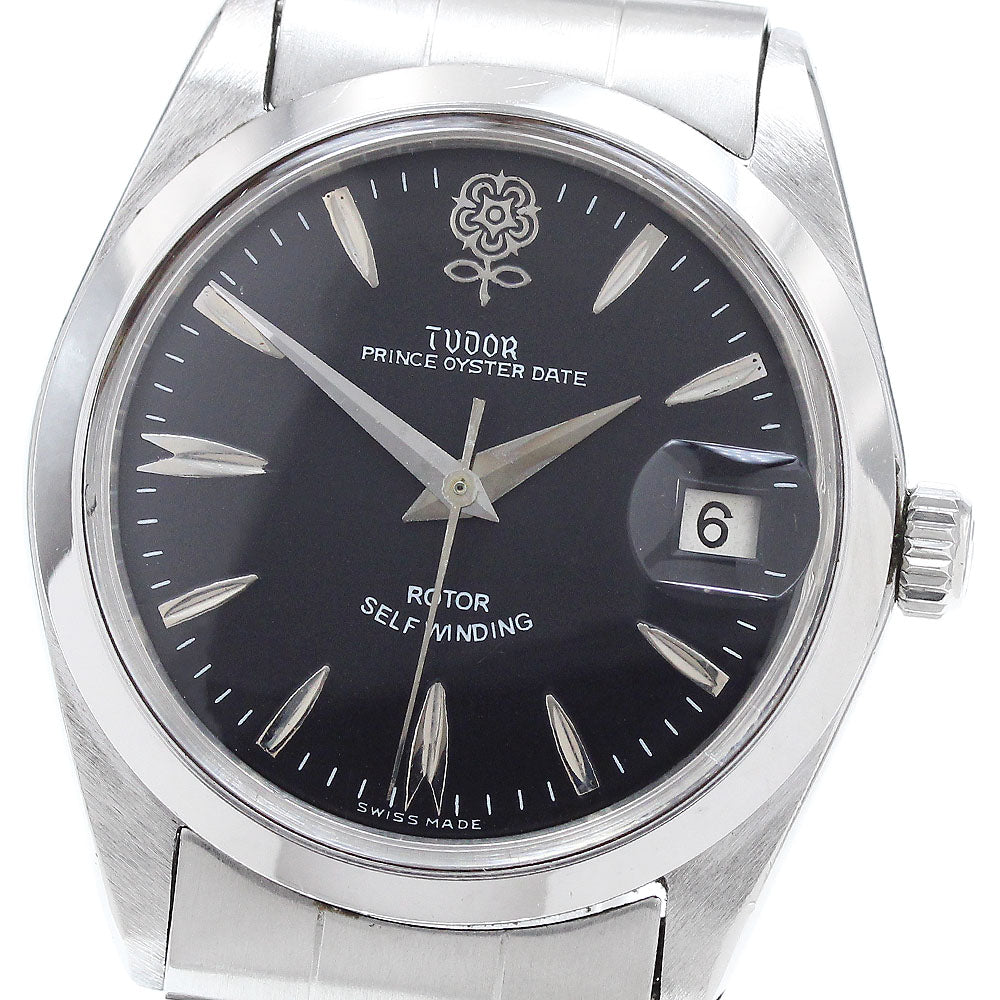 TUDOR Prince Oyster Date 7990/4 Decabara black Dial Automatic Men's Watch_910600
