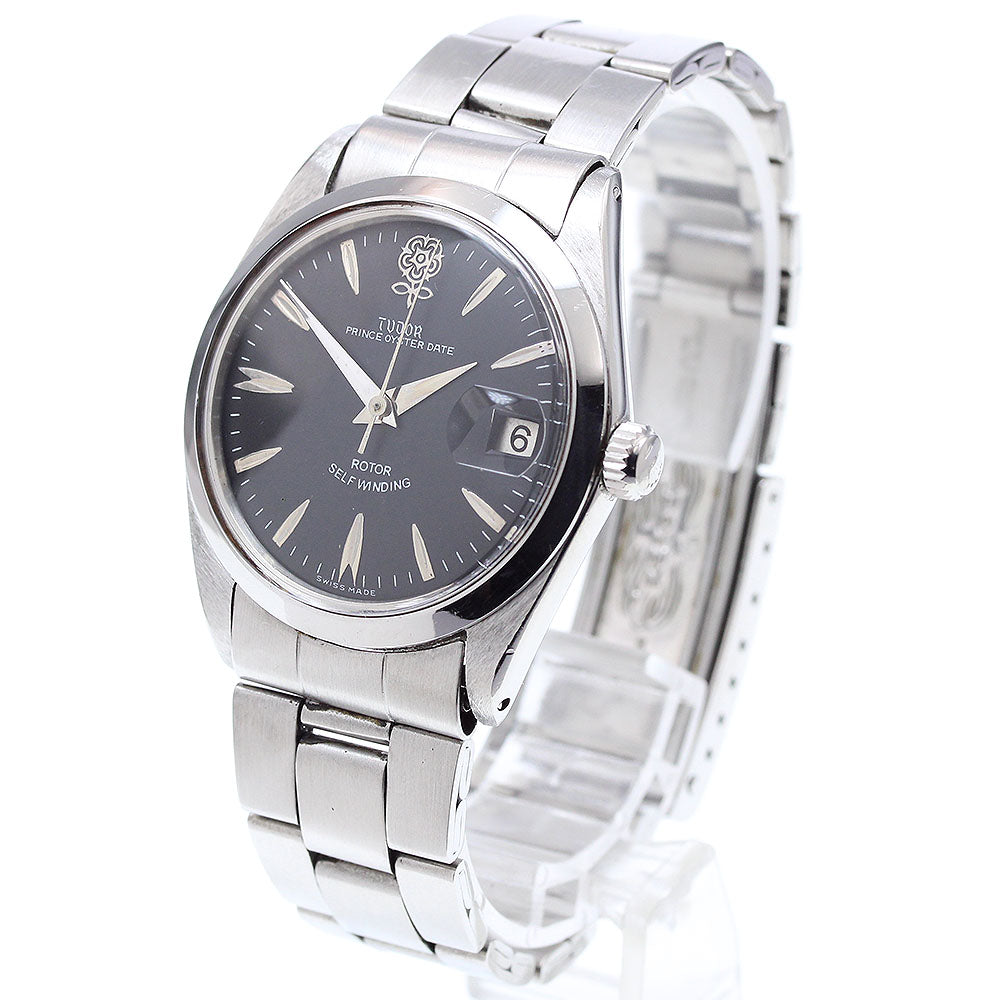 TUDOR Prince Oyster Date 7990/4 Decabara black Dial Automatic Men's Watch_910600