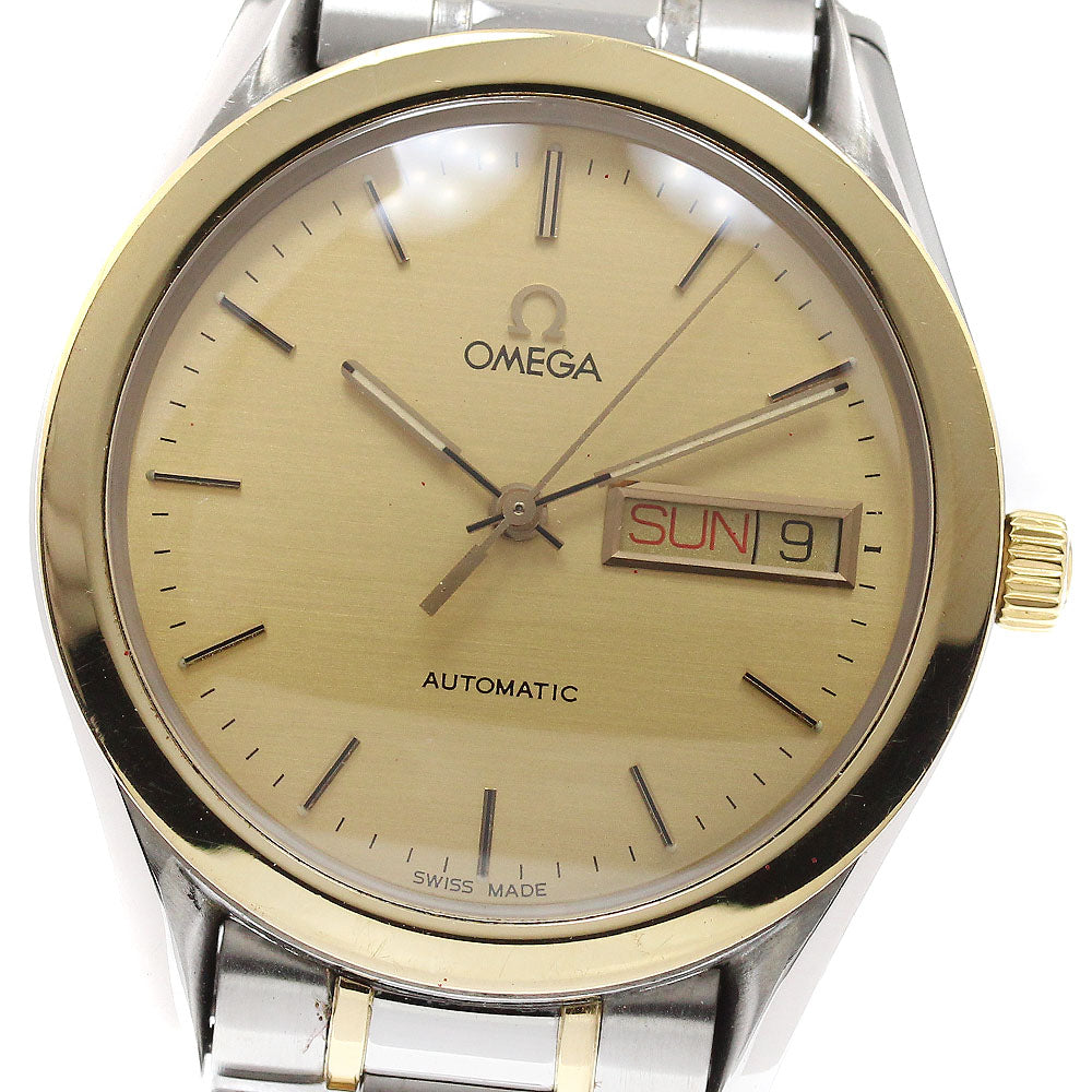 OMEGA Classic 5120.10 YG bezel gold Dial Automatic Men's Watch_910643