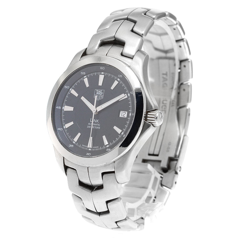TAG HEUER Link WJF2112 Date Navy Dial Automatic Men's Watch_910653