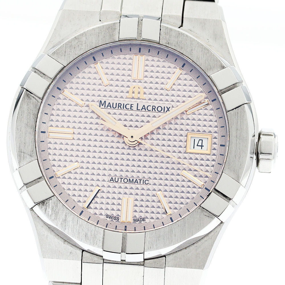 Maurice Lacroix icon AI6007-SS002-731-1 pink Dial Automatic Men's Watch_910663