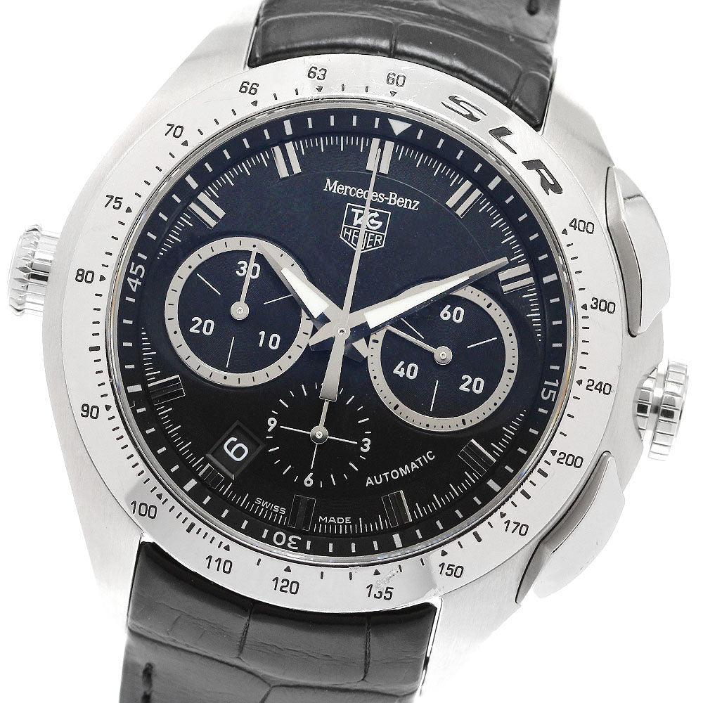 TAG HEUER SLR Mercedes-Benz CAG2110 Chronograph black Dial Automatic Men's Watch_910679