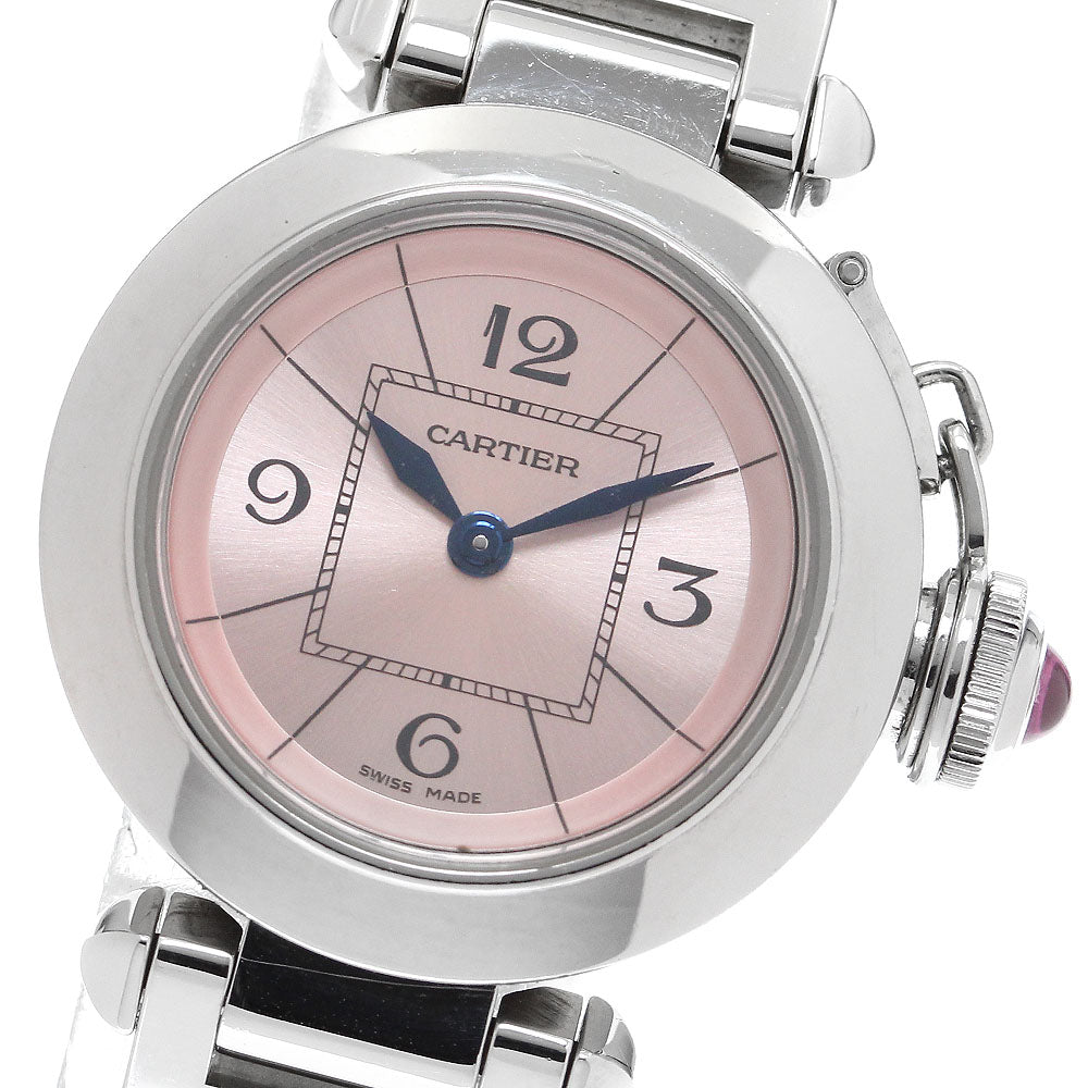 CARTIER Mispacha W3140008 pink Dial Quartz Ladies Watch_910705