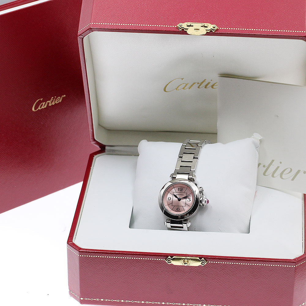 CARTIER Mispacha W3140008 pink Dial Quartz Ladies Watch_910705