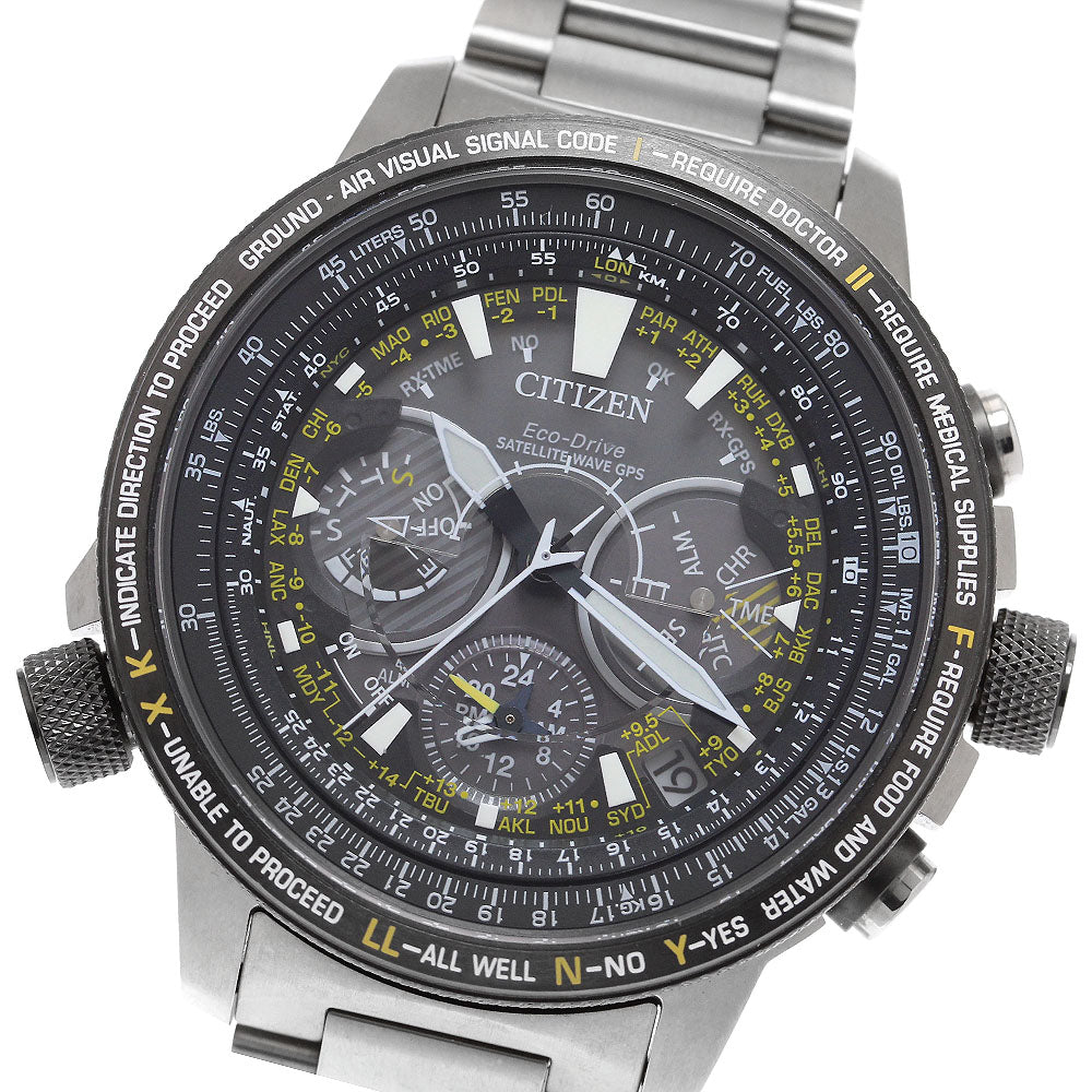 CITIZEN Promaster SKY series F990-T025480/CC7014-82E Solar Powered Radio_910712