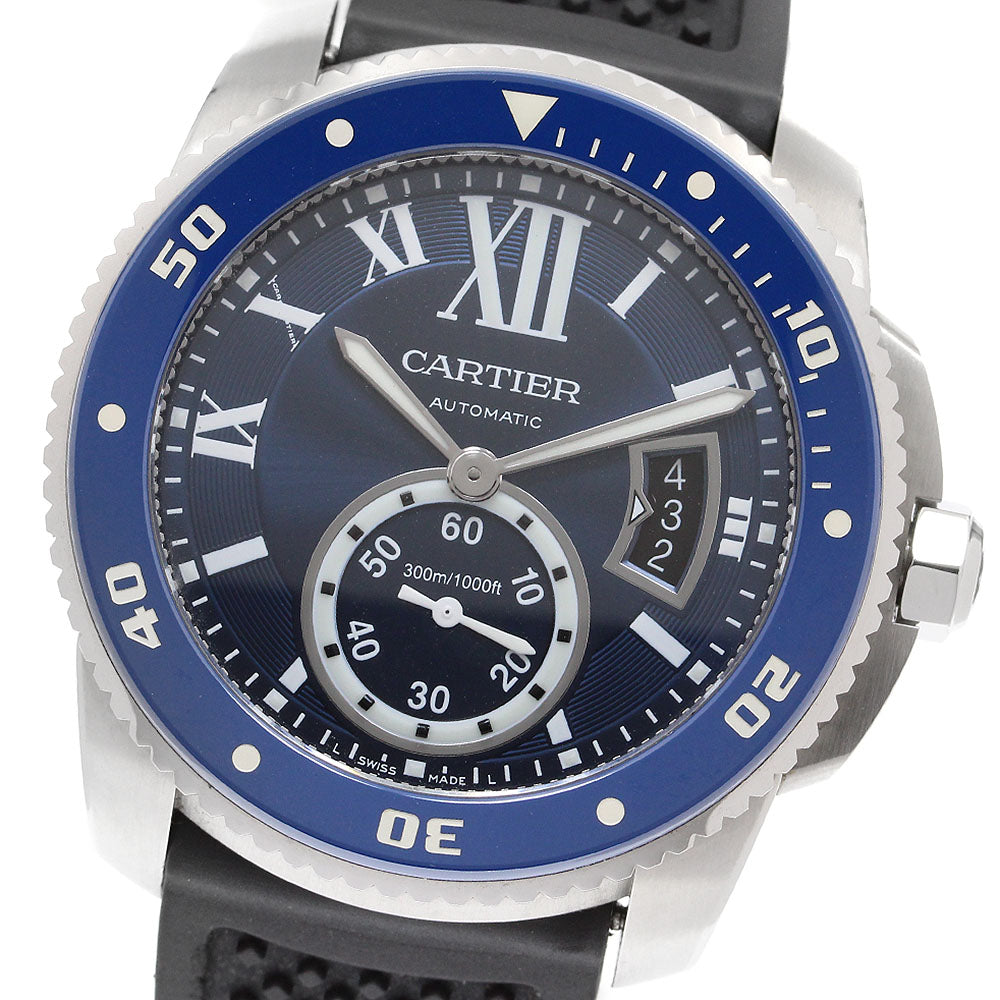 CARTIER Caliber de Cartier Diver WSCA0010 Date Navy Dial Automatic Men's_910725