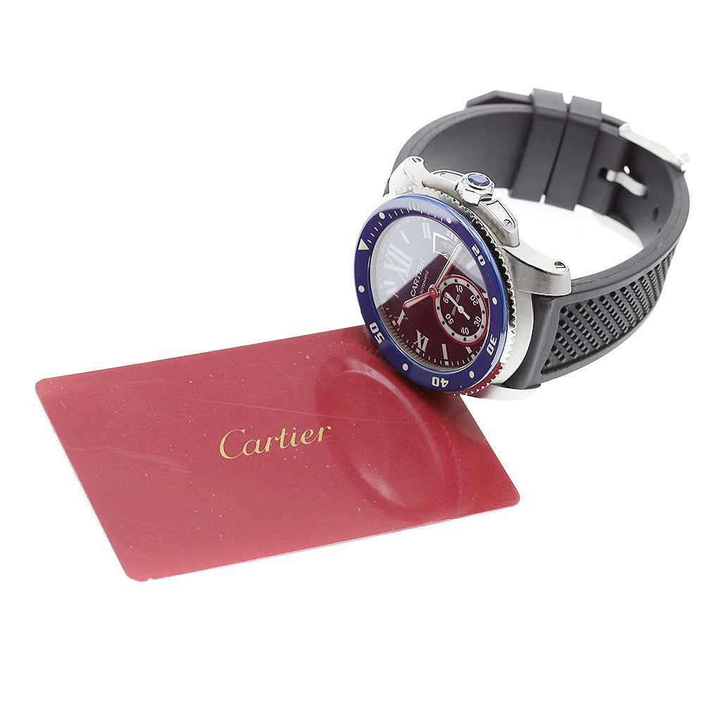 CARTIER Caliber de Cartier Diver WSCA0010 Date Navy Dial Automatic Men's_910725