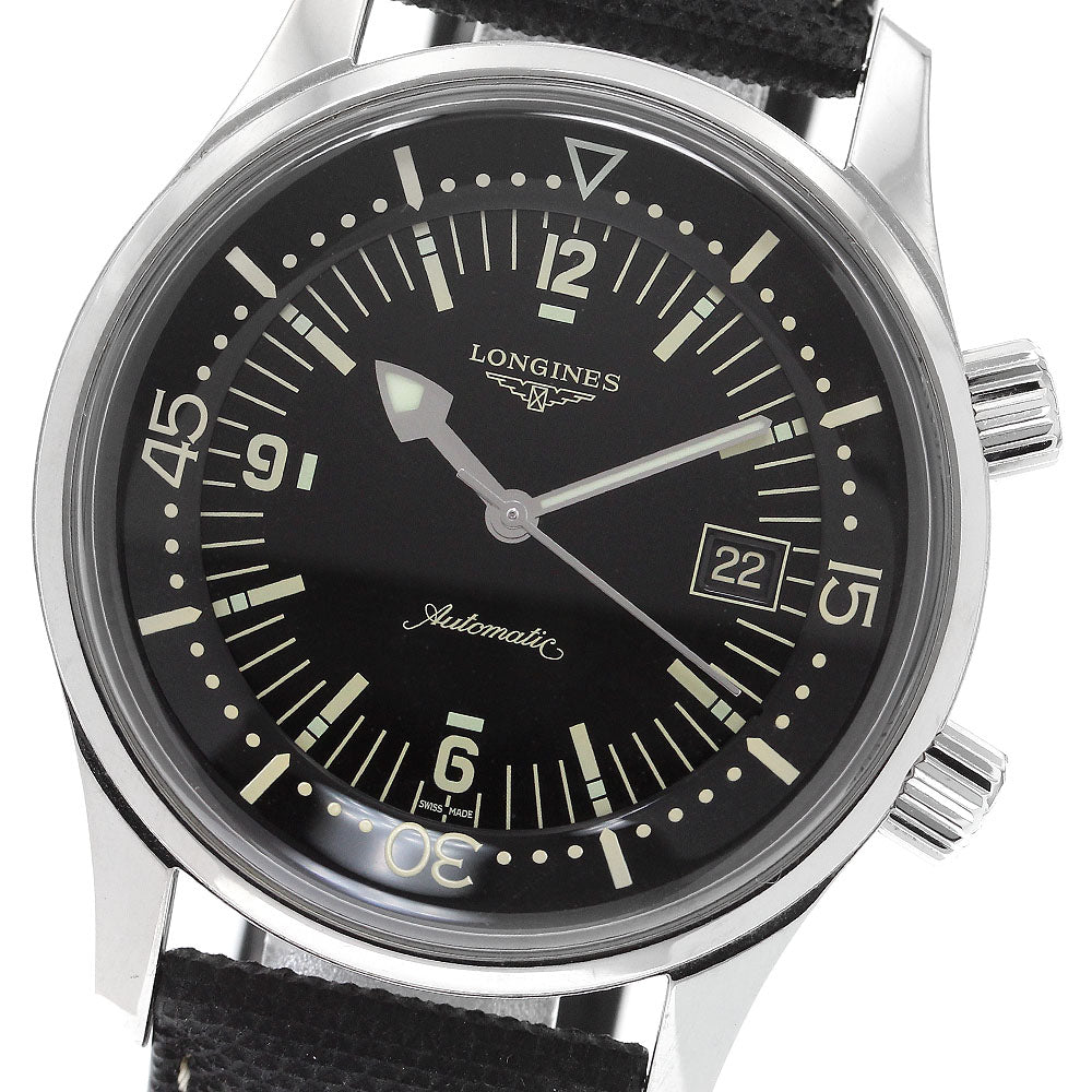 LONGINES Legend diver L3.774.4 Date black Dial Automatic Men's Watch_910740