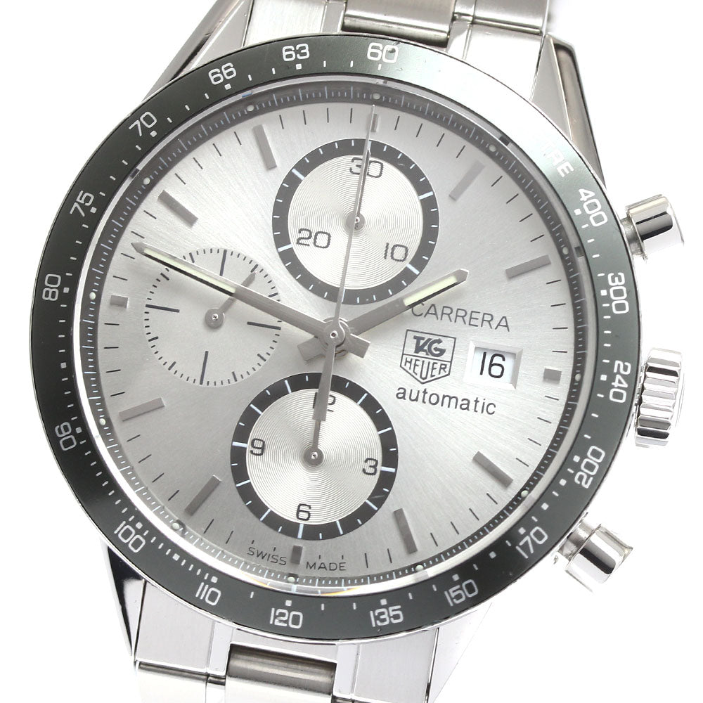 TAG HEUER Carrera CV2011 Chronograph Silver Dial Automatic Men's Watch_910745
