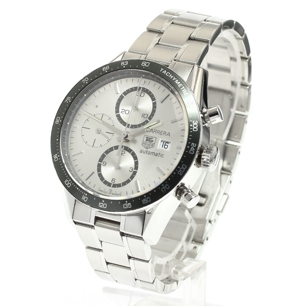 TAG HEUER Carrera CV2011 Chronograph Silver Dial Automatic Men's Watch_910745