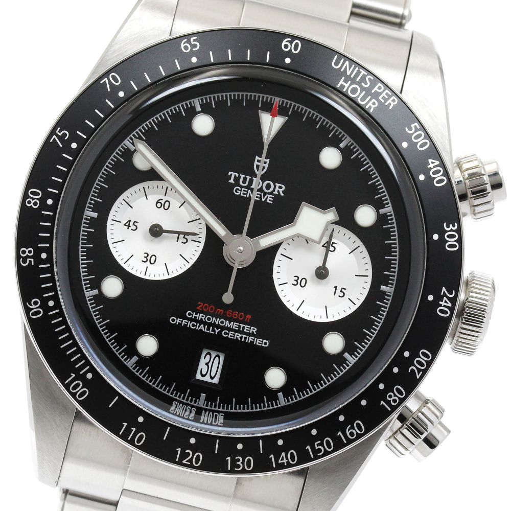 TUDOR Black Bay Chrono 79360N Date Black / Silver Dial Automatic Men's_910750
