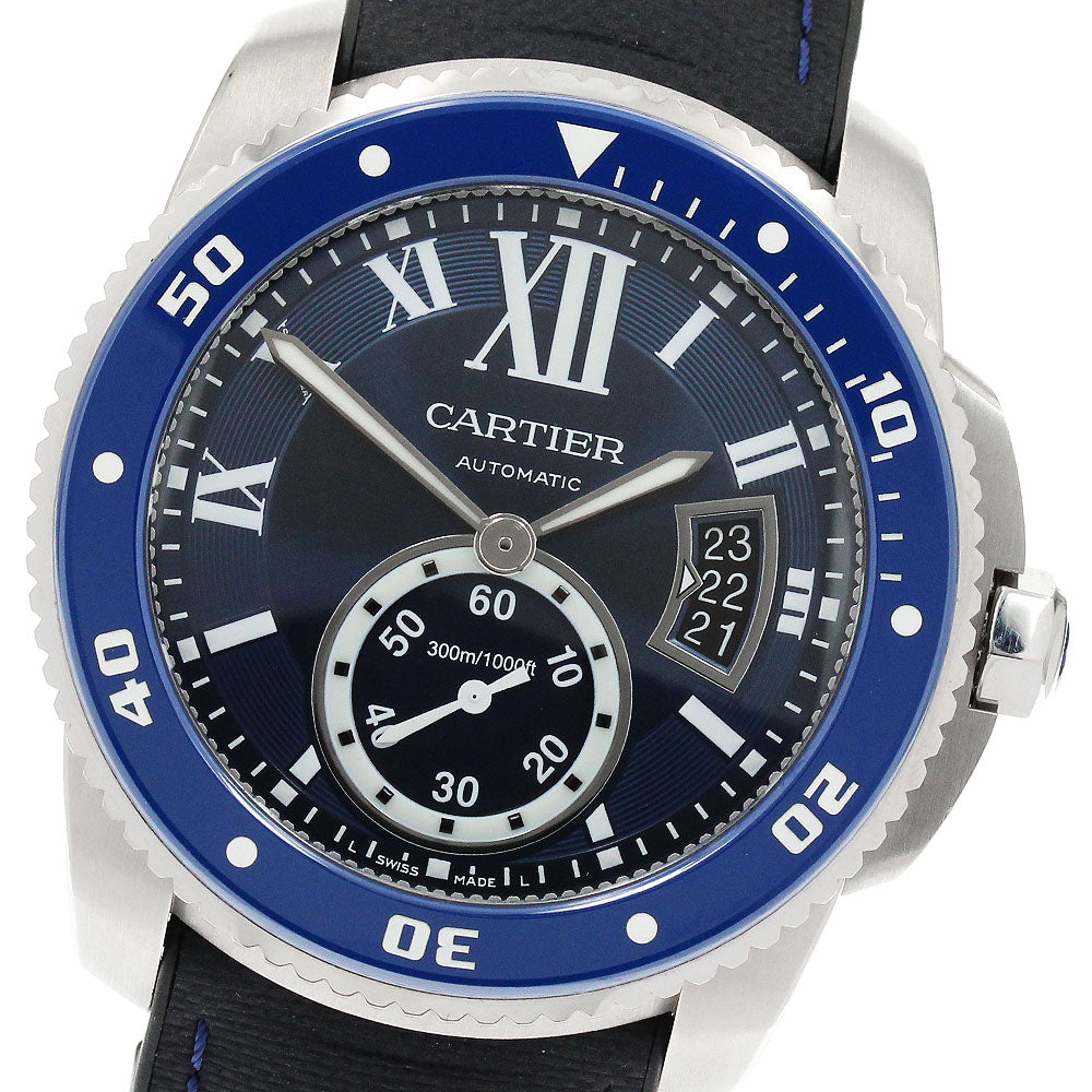CARTIER Caliber de Cartier Diver WSCA0010 Date Navy Dial Automatic Men's_910752