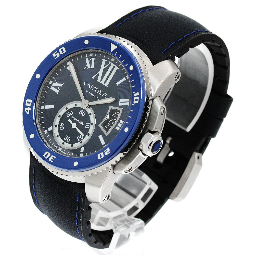 CARTIER Caliber de Cartier Diver WSCA0010 Date Navy Dial Automatic Men's_910752
