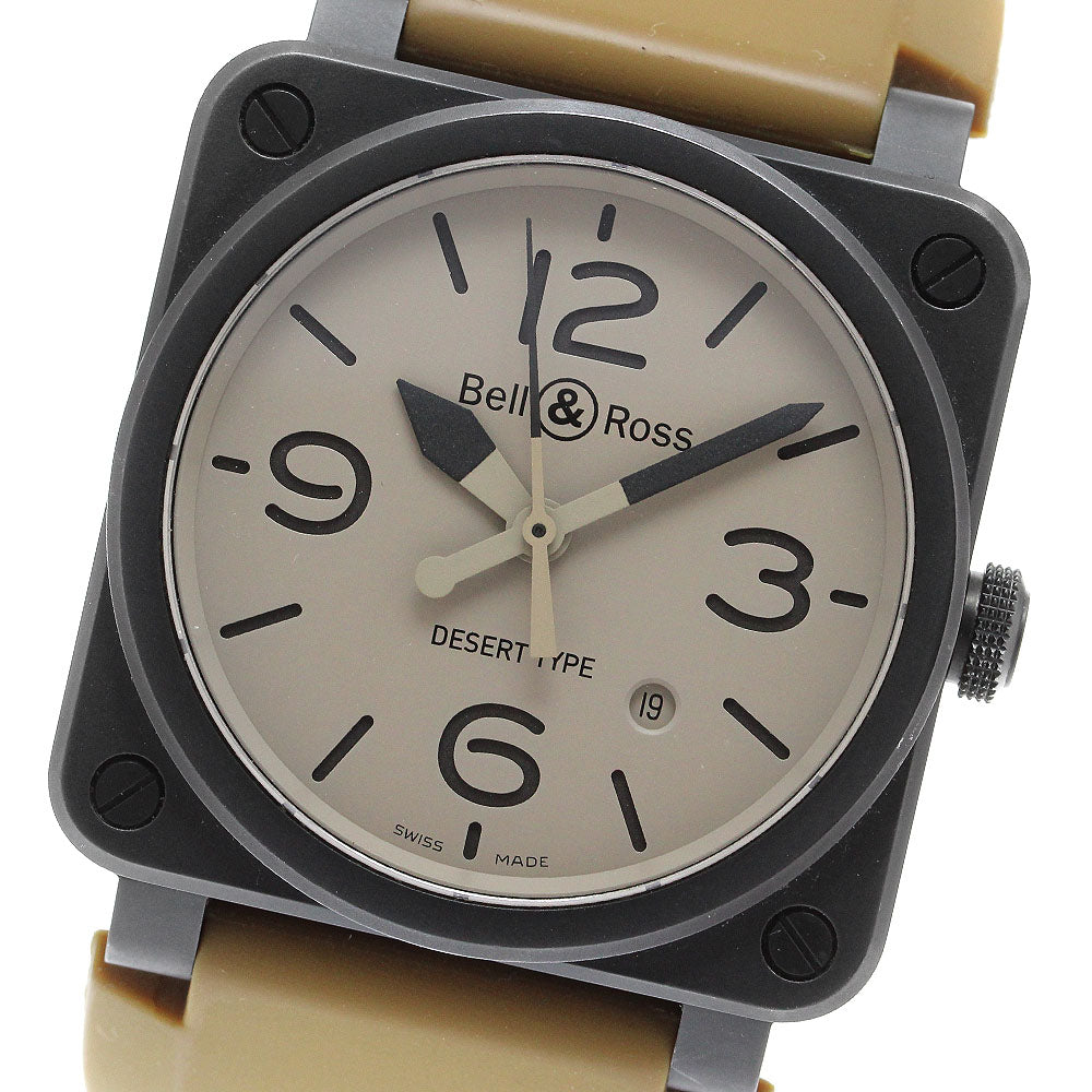 Bell＆Ross Dessert type BR03-92-CBL Date beige Dial Automatic Men's Watch_910759