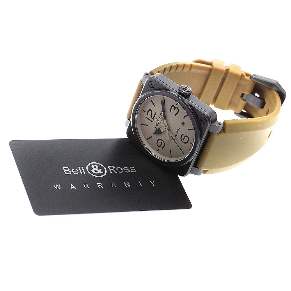 Bell＆Ross Dessert type BR03-92-CBL Date beige Dial Automatic Men's Watch_910759