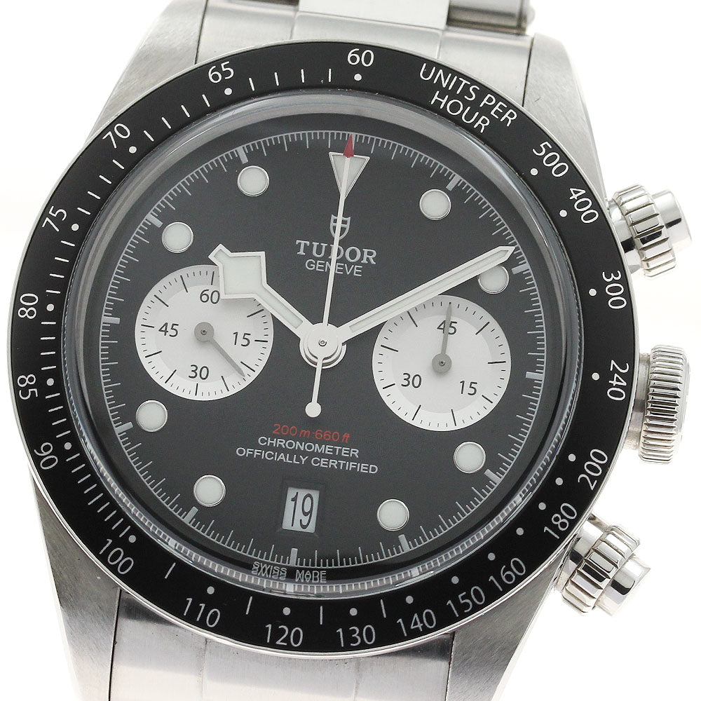 TUDOR Black Bay Chrono 79360N Date black Dial Automatic Men's Watch_910767