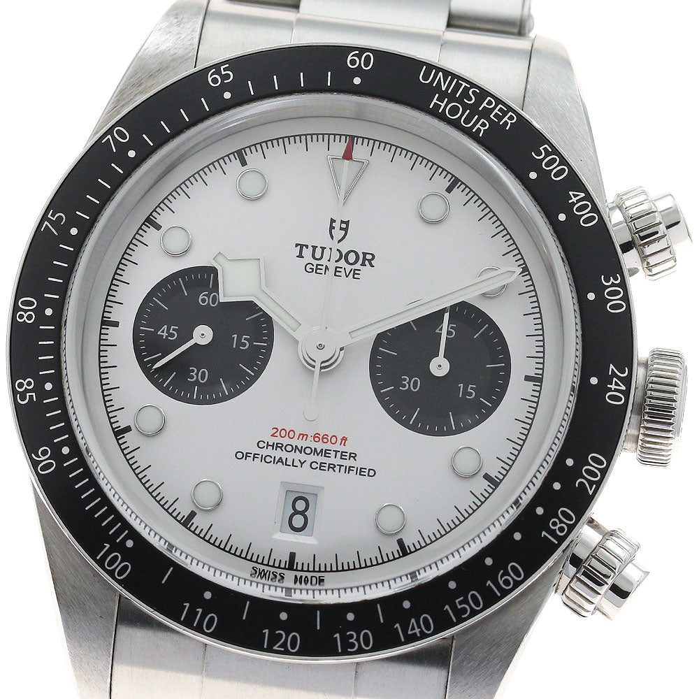 TUDOR Black Bay Chrono 79360N White / black Dial Automatic Men's Watch_910770
