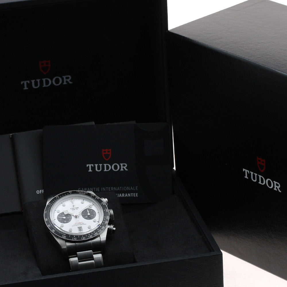 TUDOR Black Bay Chrono 79360N White / black Dial Automatic Men's Watch_910770
