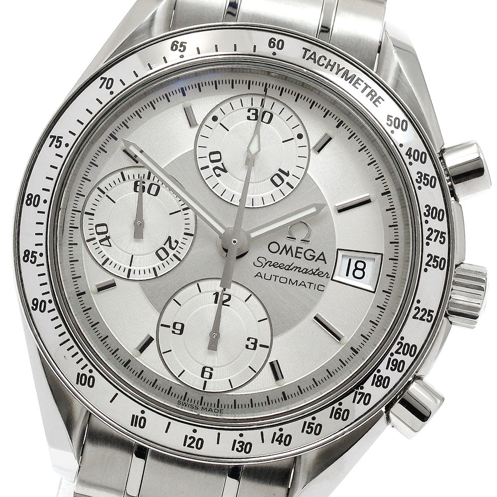 OMEGA Speedmaster 3513.30 Date Chronograph Silver Dial Automatic Men's_910790