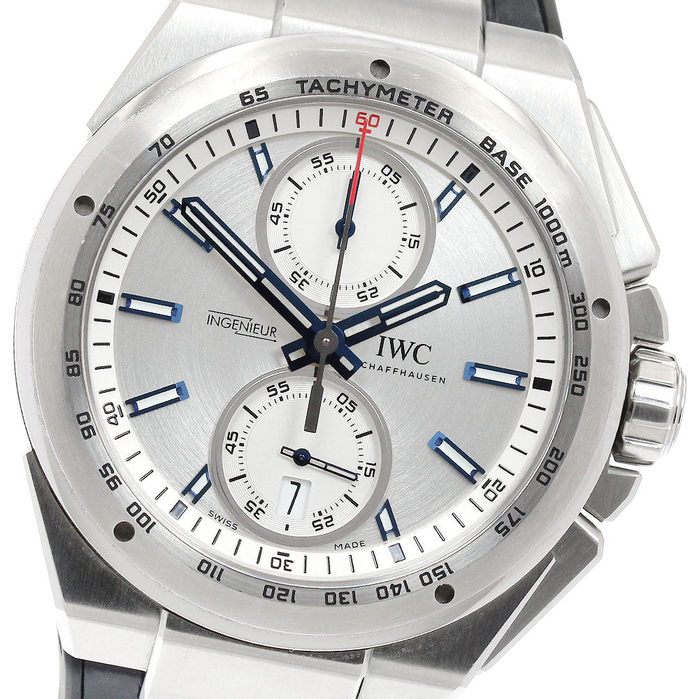 IWC SCHAFFHAUSEN Ingenieur Chronograph Racer IW378509 Date Silver Dial Automatic Men's Watch_910795