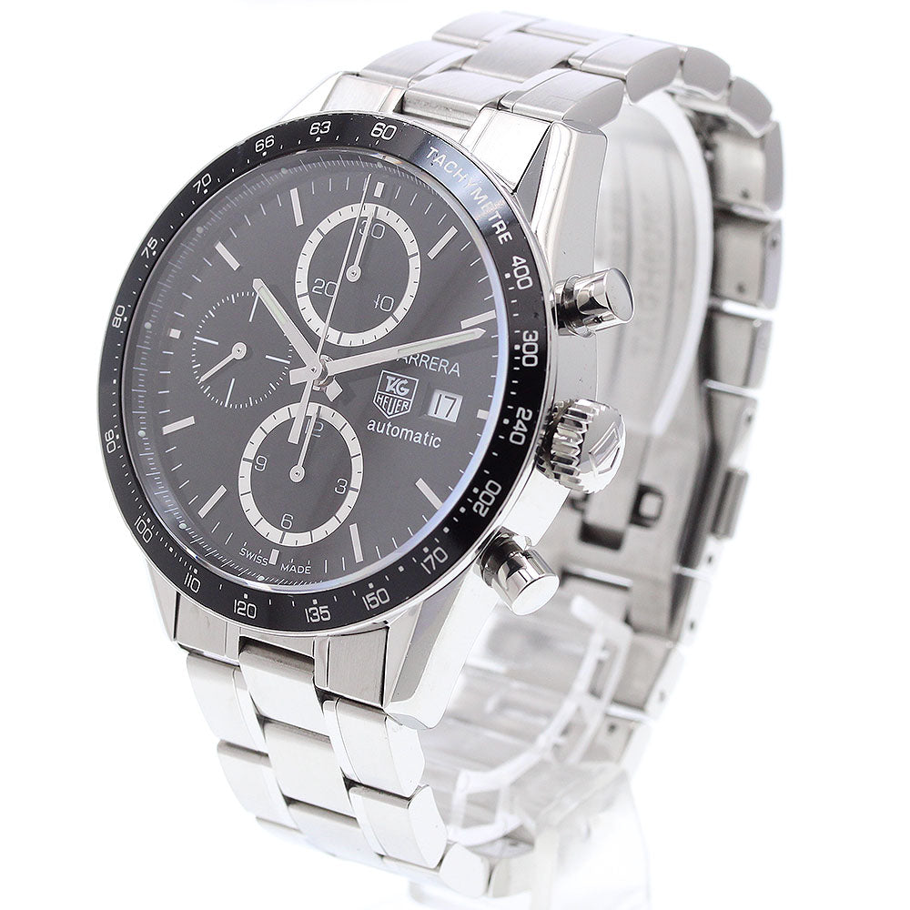 TAG HEUER Carrera CV2010-3 Chronograph black Dial Automatic Men's Watch_910807