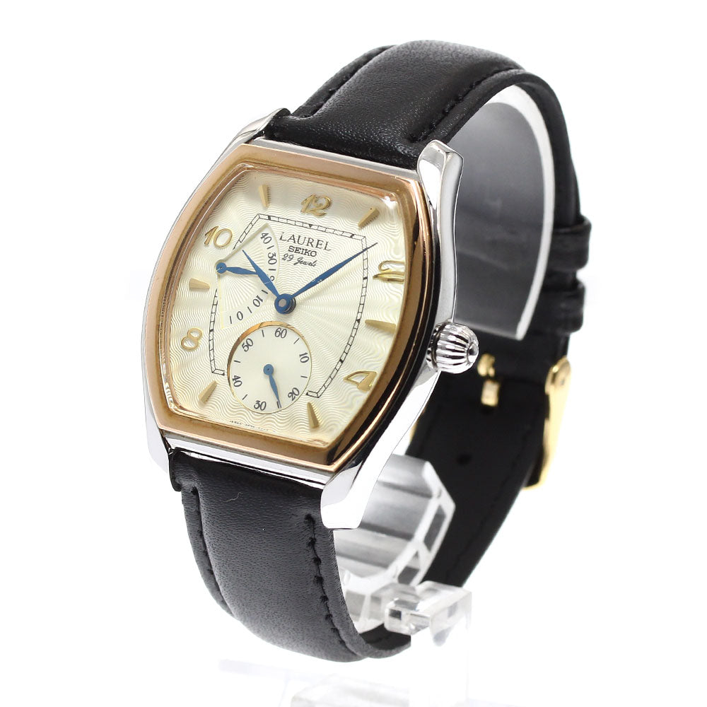 SEIKO Laurel 4S29-5000/LJAR600 Power reserve Hand Winding Men's Watch_910815