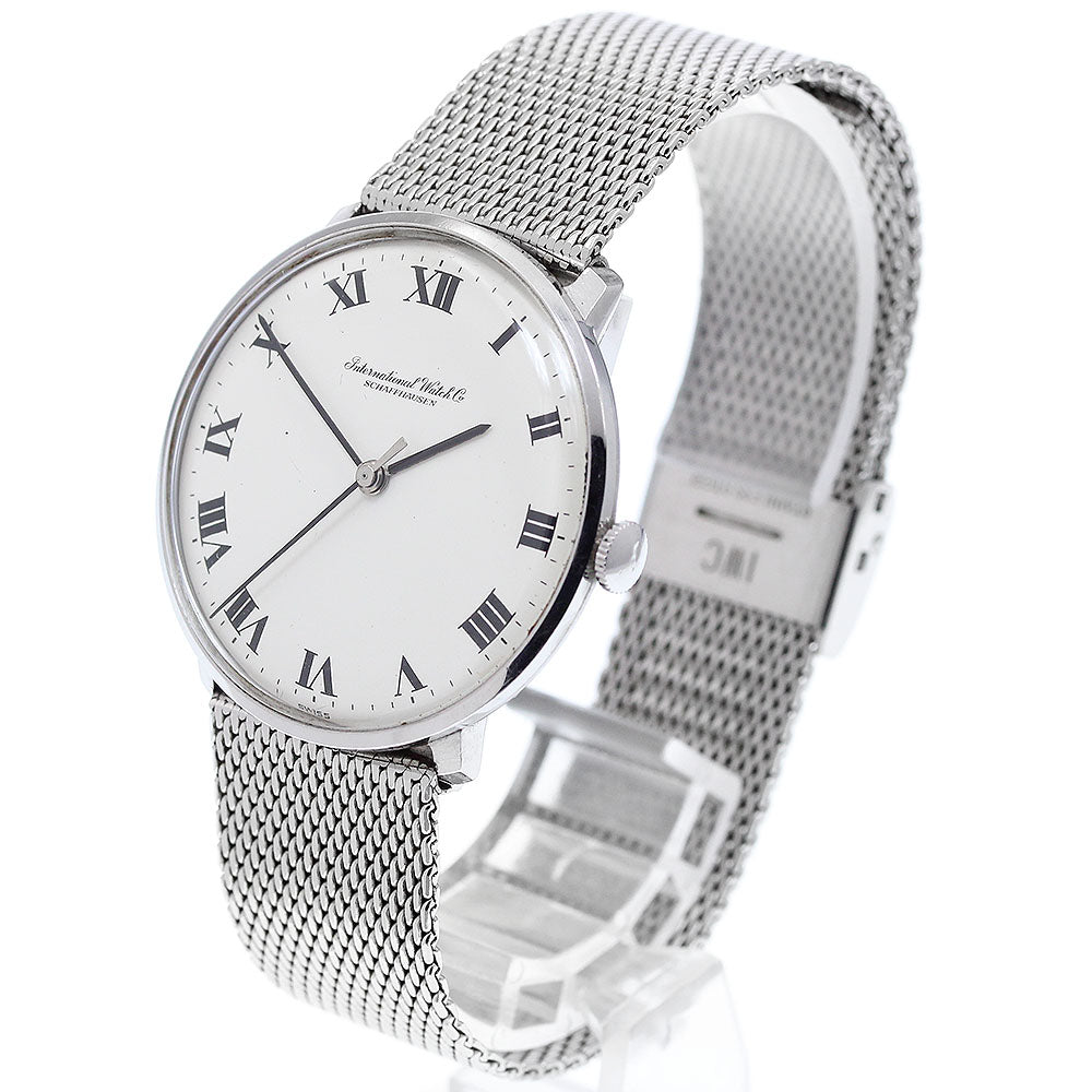 IWC SCHAFFHAUSEN Vintage Cal.403 Round Case white Dial Hand Winding Men's Watch_910825
