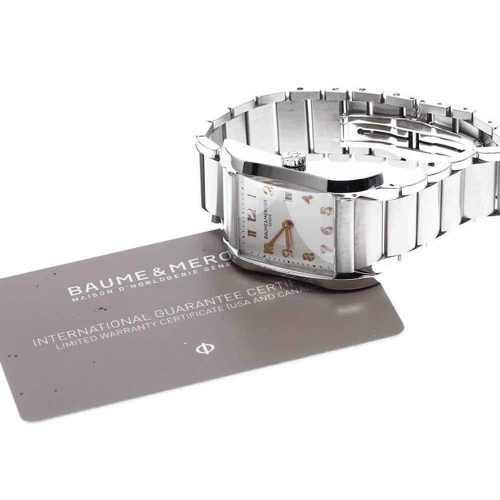 Baume & Mercier Hampton MOA10020 Date Silver Dial Quartz Men's Watch_910849