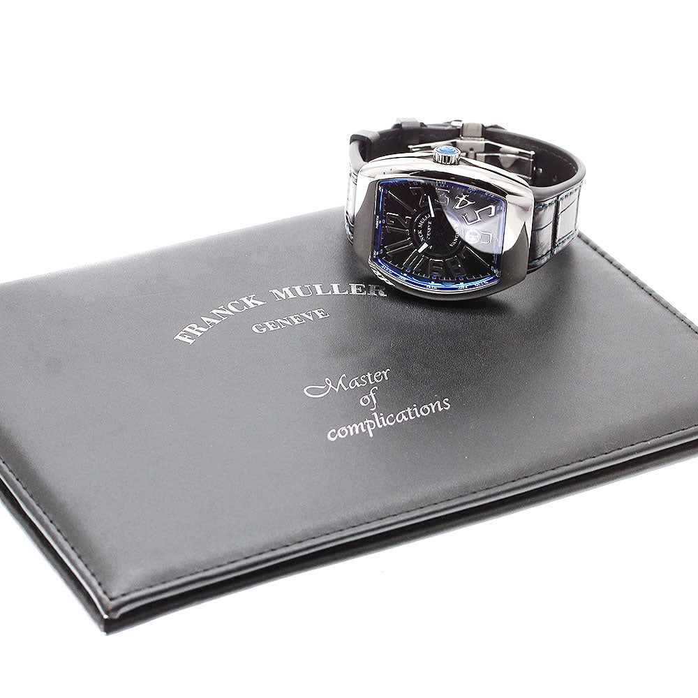FRANCK MULLER Vanguard Blue Concept V45SCDTACNR Date black Dial Automatic Men's Watch_910857