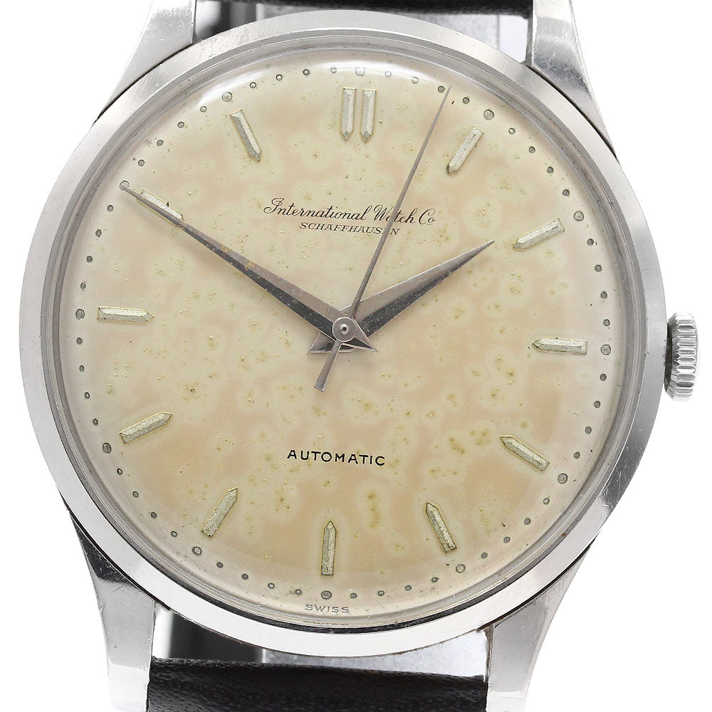 IWC SCHAFFHAUSEN Cal.853 Silver Dial Automatic Men's Watch_910871