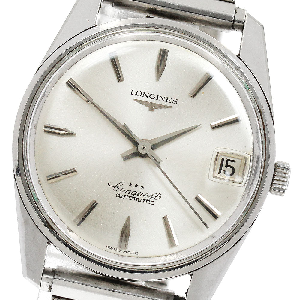LONGINES Date Silver Dial Automatic Men's Watch_910876