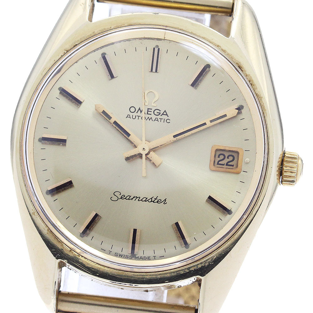 OMEGA Seamaster 166.067 Date cal.565 gold Dial Automatic Men's Watch_910883