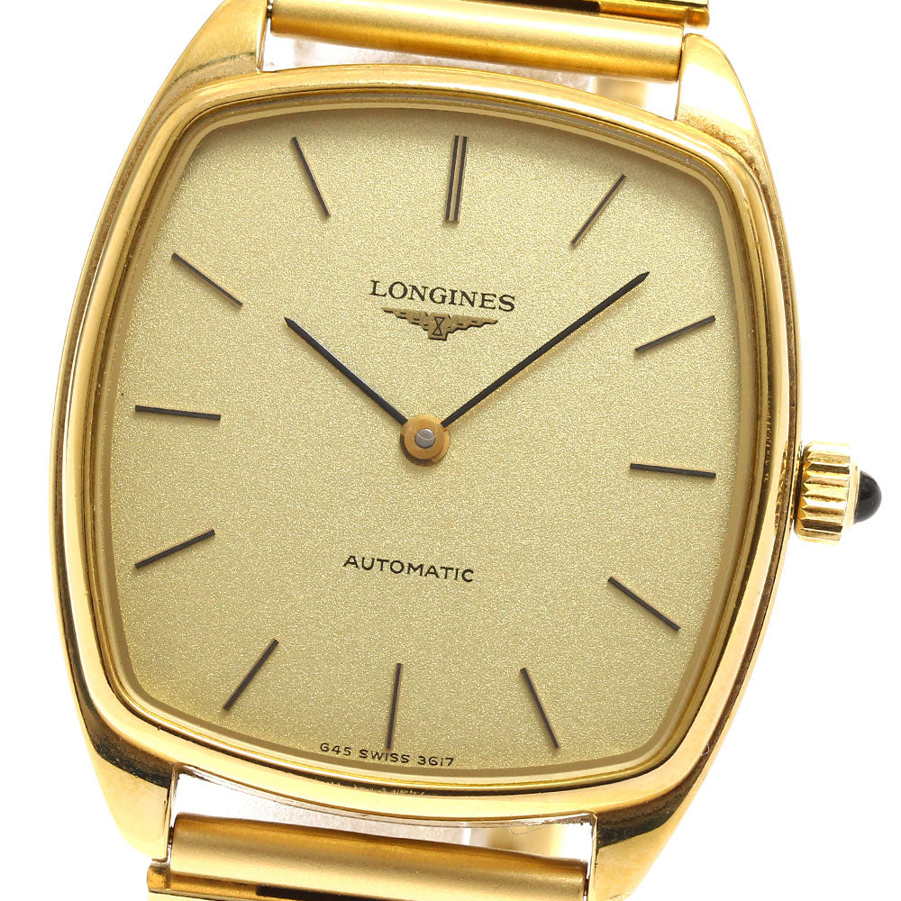LONGINES Ref.3617/645 Vintage cal.L645.1 gold Dial Automatic Men's Watch_910885