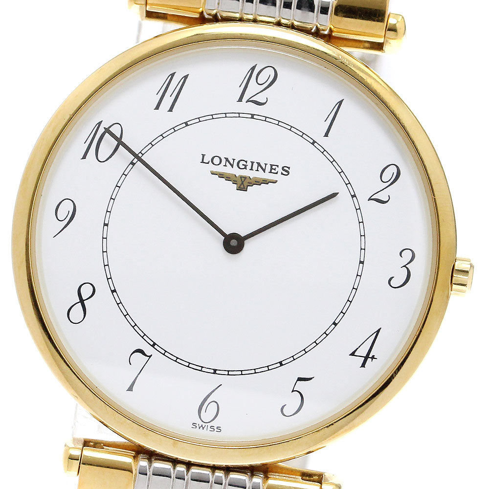 LONGINES Grand Classic L4.635.2 White Dial Quartz Men's Watch_910926