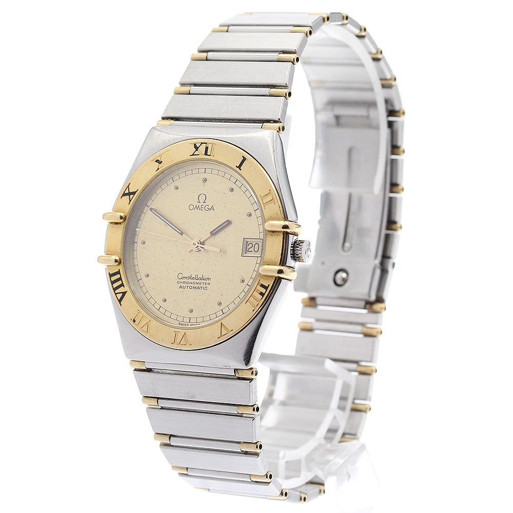 OMEGA Constellation date half bar gold Dial Automatic Men's Watch_910933