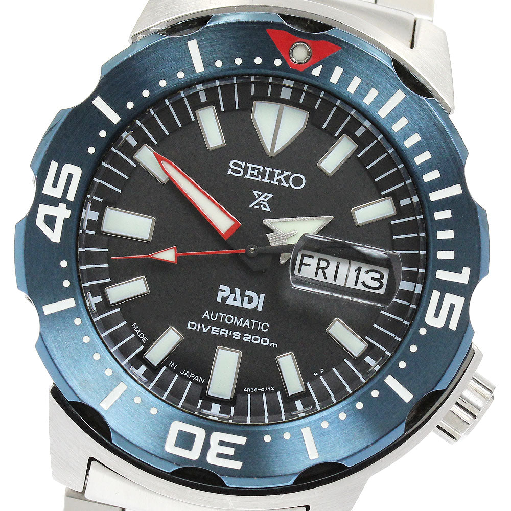 SEIKO Prospex Monster PADI model SBDY057/4R36-07N0 Automatic Men's Watch_910940